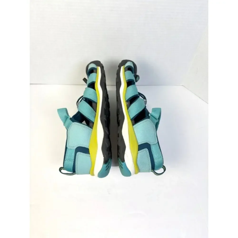 KEEN Newport H2 Sandals Women's Sz 6 Aqua Blue Waterproof‎ Bungee Outdoor Hiking